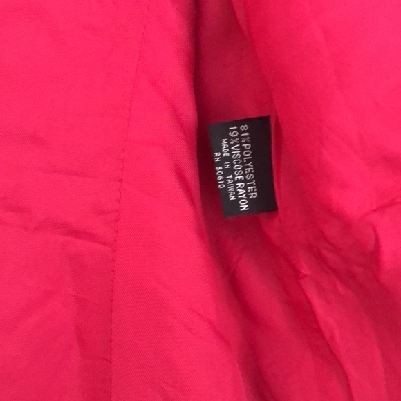 Vintage Fuchsia Pink very chic Blazer (Fits 6) - Picture 8 of 9